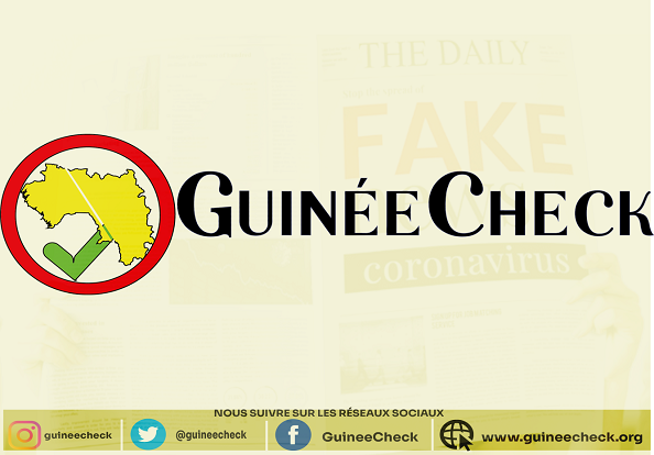 Le logo de la plateforme GuinéeCheck