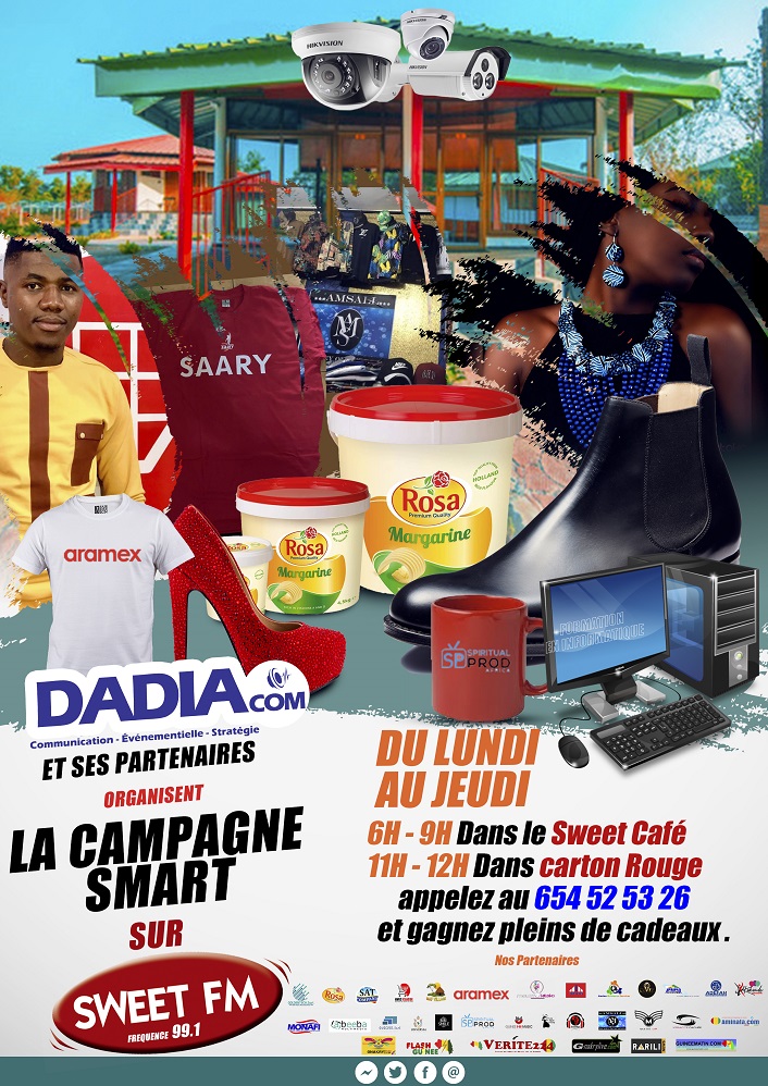 Affiche de campagne Smart de l'agence Didia