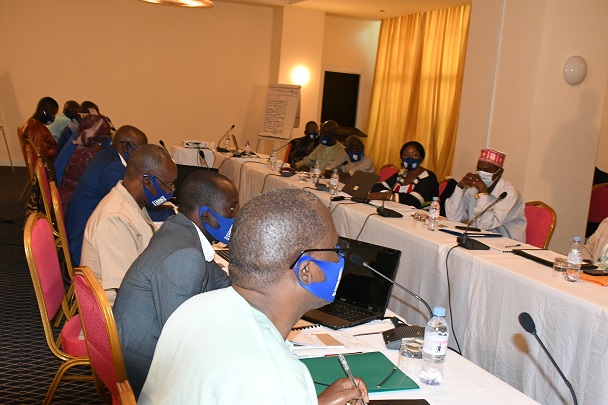 Des participants à l'atelier national de validation de l'étude sur les filières agricoles, de réflexion et d'orientation stratégique