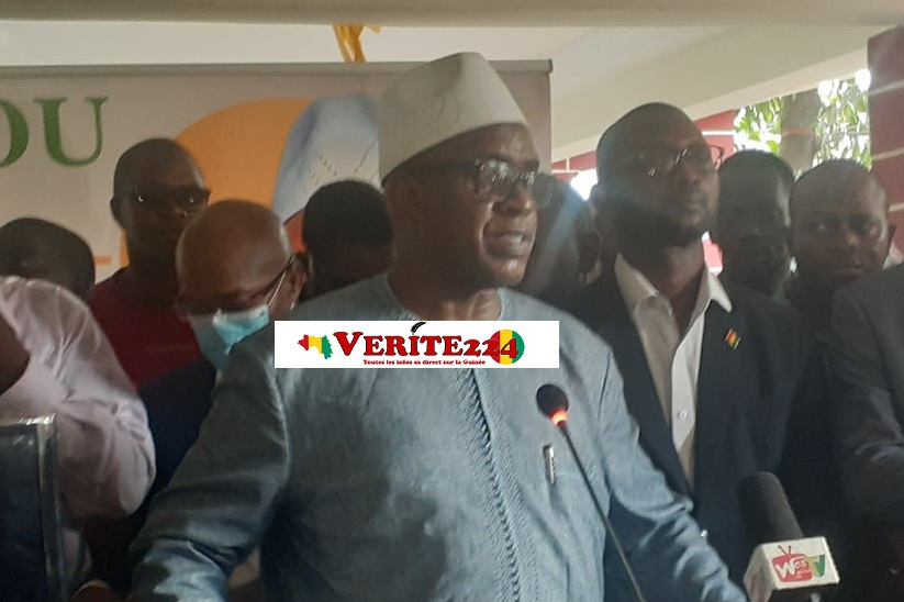 Fodé Oussou Fofana, vice-président de l'Union des forces démocratiques de Guinée (UFDG)