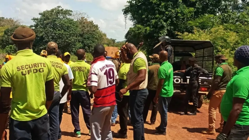Le cortège de Cellou Dalein bloqué à la rentrée de Kankan