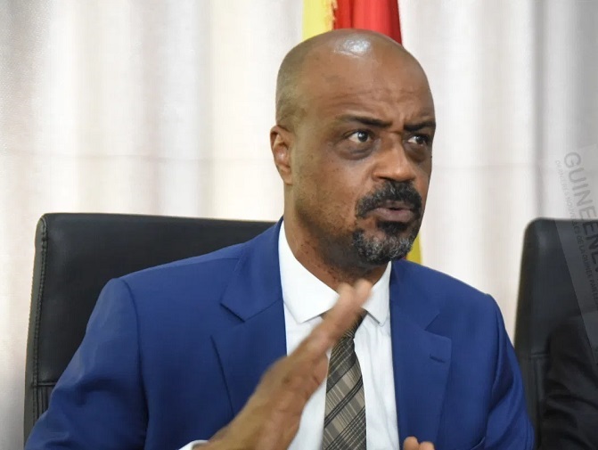 Damantang Albert Camara, ministre de la sécurité et de la protection civile