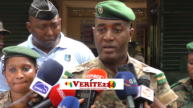 Sékou 2 Camara, commandant en chef adjoint de la Brigade spéciale de protection des personnes vulnérables