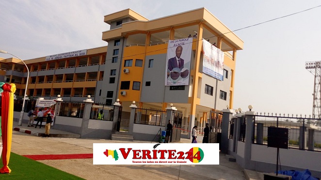 Le bloc administratif de l'Université Gamal Abdel Nasser