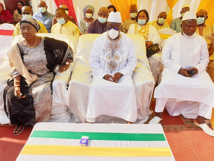Malick Sankhon lors de l'Assemblée générale de la COBAG