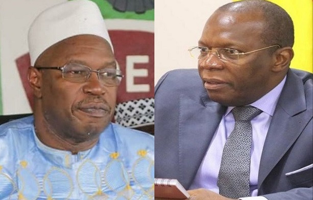 Photomontage Dr. Ousmane Kaba et Ibrahima Kassory Fofana