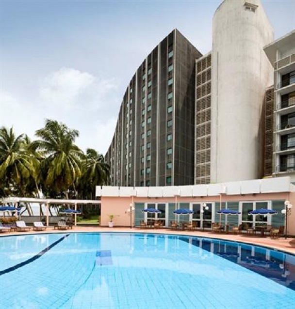 L'ancienne bâtisse de Novotel-Conakry