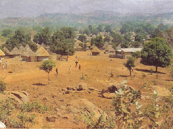 Un village de la Haute Guinée (Image d'illustration)