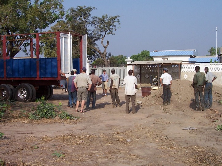 Dans un quartier de la préfecture de Kouroussa