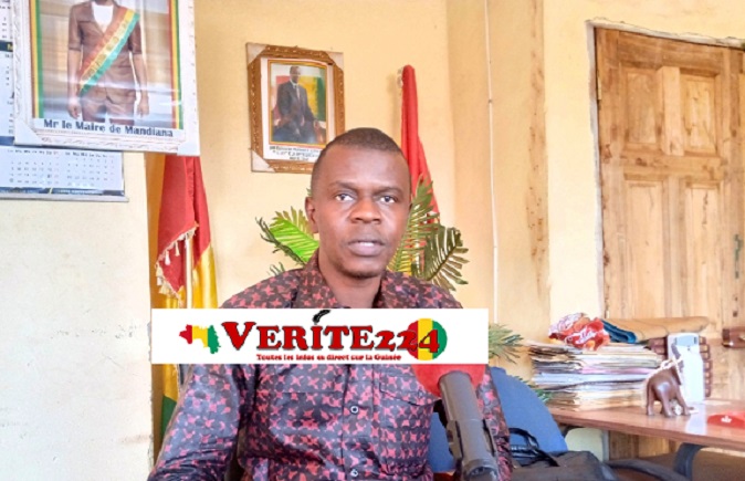 Ibrahima Sira Diakité, maire de la commune urbaine de Mandiana