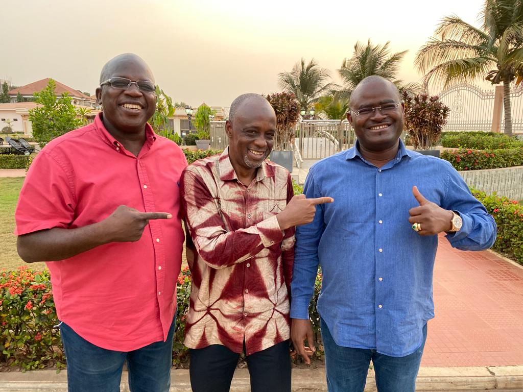 Kerfalla Person Camara (KPC) avec son Directeur de campagne Lucien Beindou Guilao