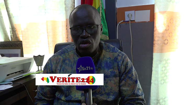 Mohamed Condé, responsable du centre de traitement épidémiologique de Gbessia