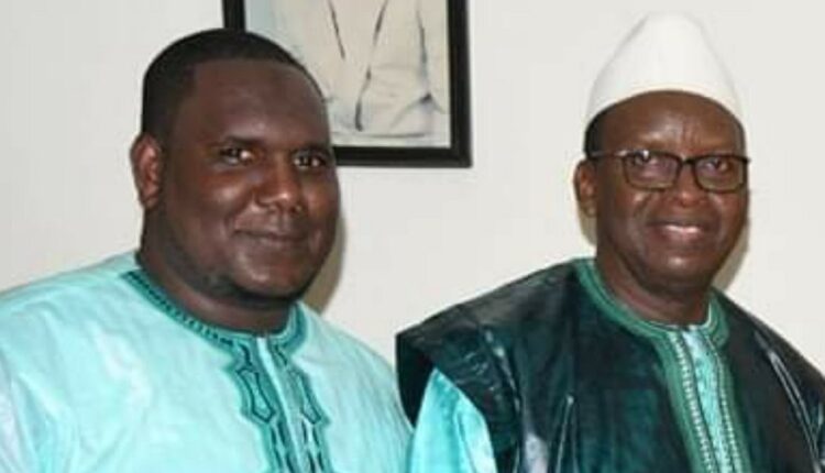 Mouctar Hayré Bah avec son oncle Ibrahima Chérif Bah actuellement détenu à la Maison centrale Coronthie