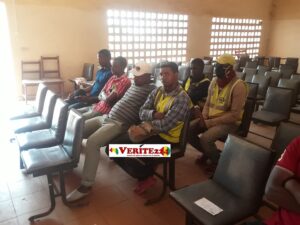 Des conducteurs de Taxis moto