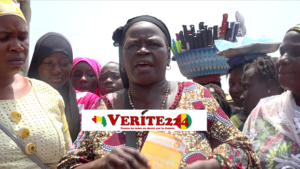 Nansira Condé, responsable des femmes de Kountia marché
