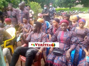 Des étudiants de l'Université Kankan