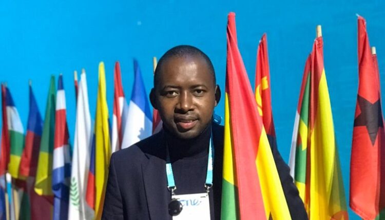 Thierno Diallo, représentant de la Guinée au Congrès international de la jeunesse en Allemagne