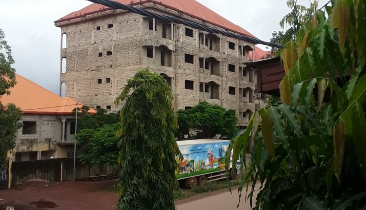 Une vue d'un quartier de Labé