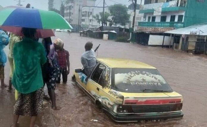 Inondation à Conakry