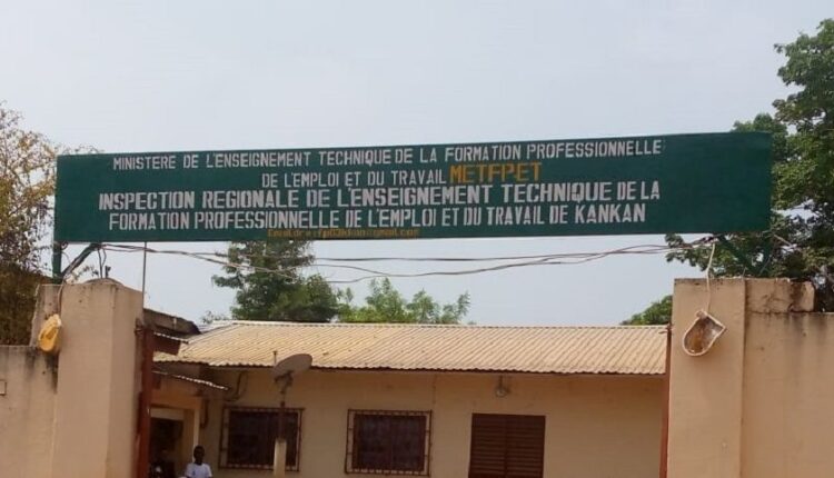 Enseignement technique à Kankan