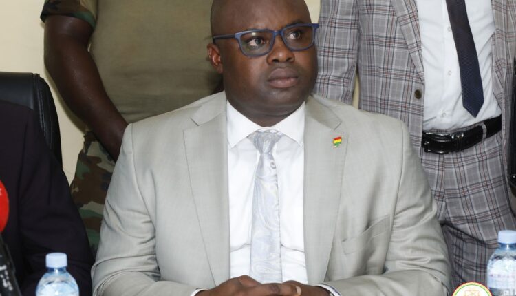 Bernard Goumou, ministre du commerce, de l'industrie et des petites et moyennes entreprises