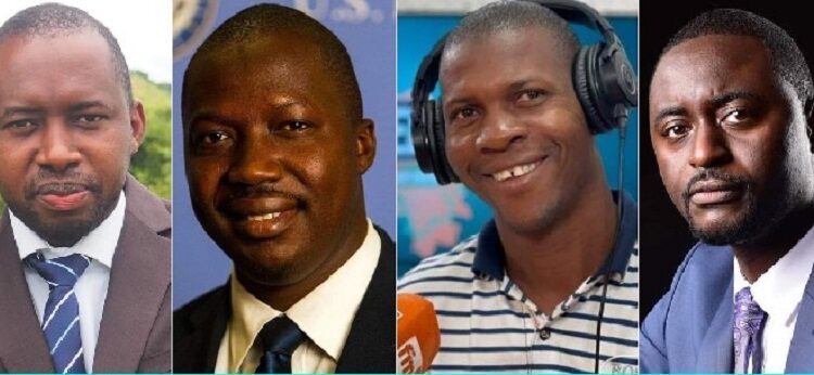 Les panélistes de la table ronde organisée par l'ONG AMEDAR.