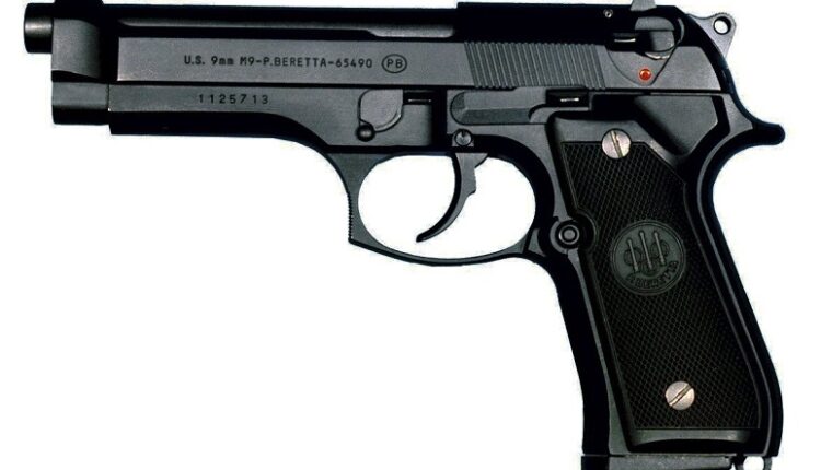 Un pistolet (Image d'illustration)