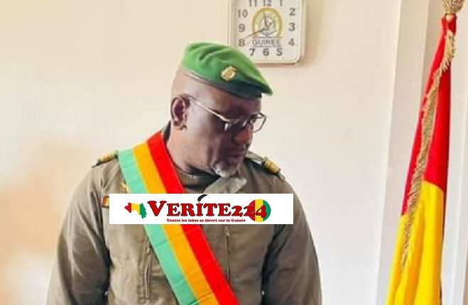 Colonel Robert Soumah, gouverneur de Labé.