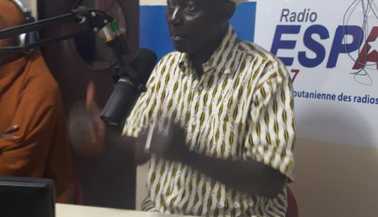 El hadj Lamine Sangaré, SG du syndicat des travailleurs de Labé