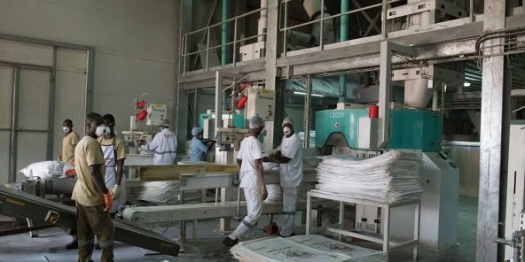 Travailleurs Les Moulins d'Afrique