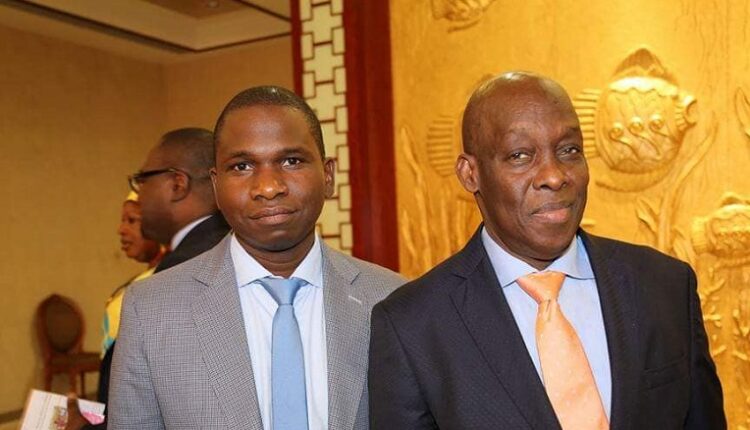 Aladji Cellou Camara, ancien directeur de la DIRPA et Mohamed Diané