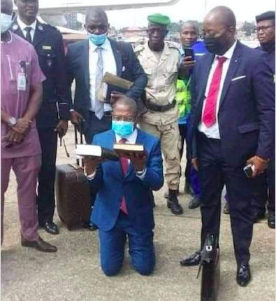 Dadis fait son retour à Conakry