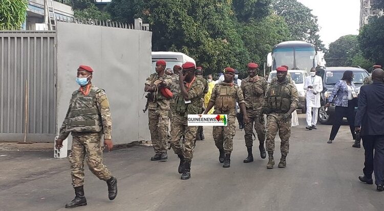 Des militaires postés non loin du Palais Mohammed V (image d'illustration)