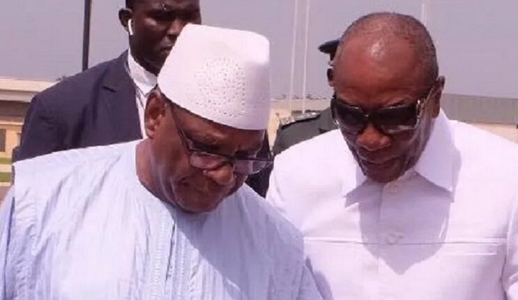 Ibrahim Boubacar Keita et Alpha Condé