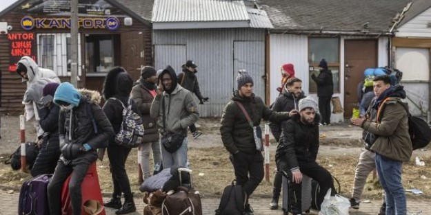 Des réfugiés africains en Ukraine