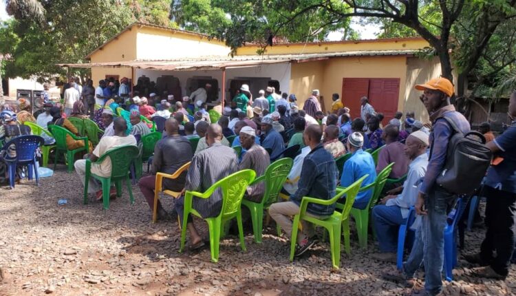 Lors d'un mini-rassemblement des militants de l'UFDG