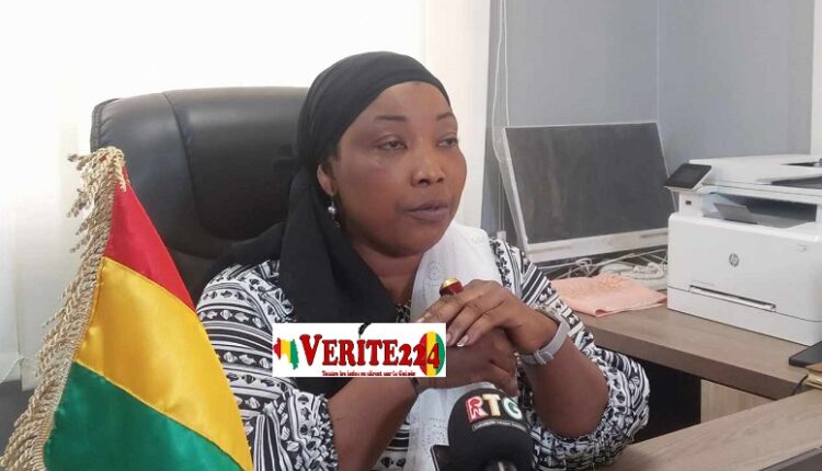 Magassouba Odia, directrice générale de laboratoire national de la géologie