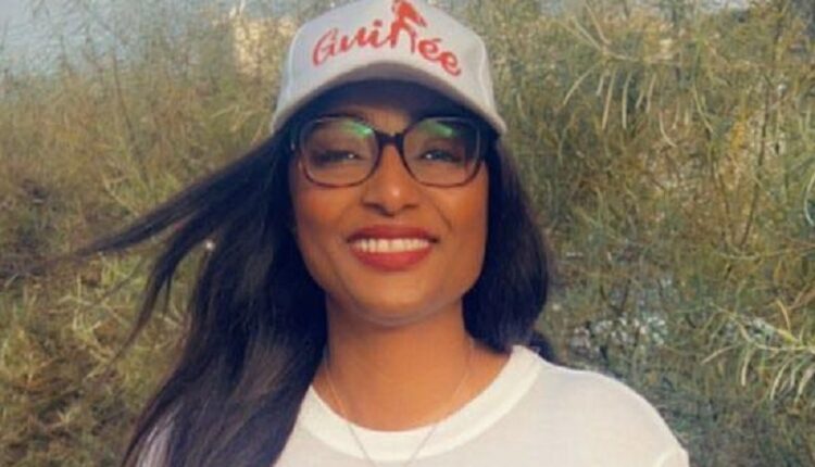 Idiatou Barry alias Colonelle Idiatou, présidente de la Coalition des Amazones de la Diaspora pour la Refondation (CADRE).