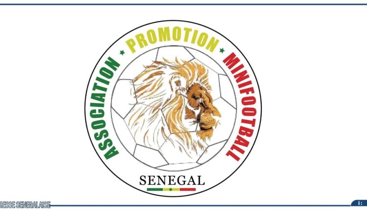 Le logo de l'Association Promotion Minifootball du Sénégal