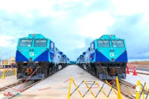 Des équipements pour train en Guinée