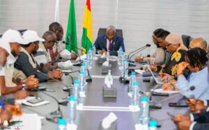 La délégation de la CEDEAO reçue par le PM Bah Oury