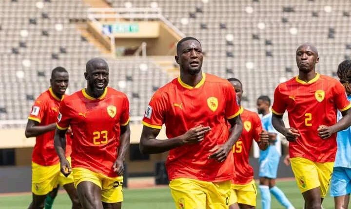 Guirassy célèbre son but contre la Somalie