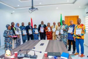 Cérémonie de signature de protocole d’accord entre le Ministère de la pêche et l’ONSPA