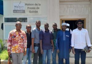 Les membres du bureau exécutif du REMEGUI